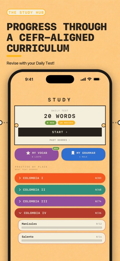 The daily test